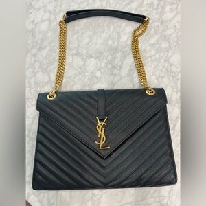 YSL Large Envelope Bag